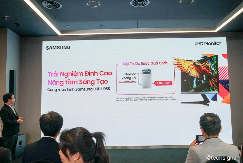 Ra mắt màn hình máy tính Samsung UHD LU28R550