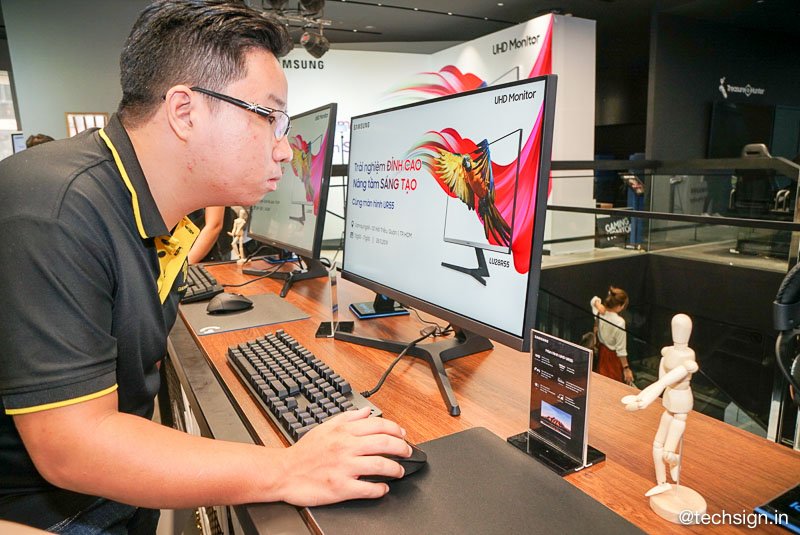 Ra mắt màn hình máy tính Samsung UHD LU28R550