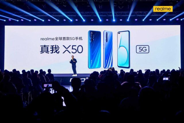 Realme X50 ra mắt toàn cầu, hỗ trợ mạng 5G, dùng Snapdragon 765G