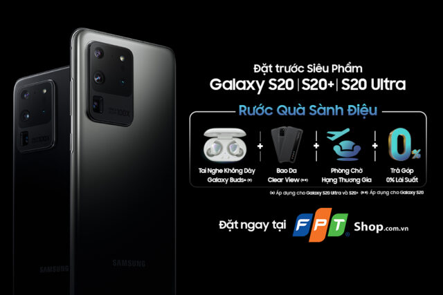 FPT Shop công bố chương trình đặt trước Galaxy S20 và Galaxy Z Flip