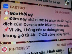 Ứng dụng gọi xe Việt phao tin giả về virus corona