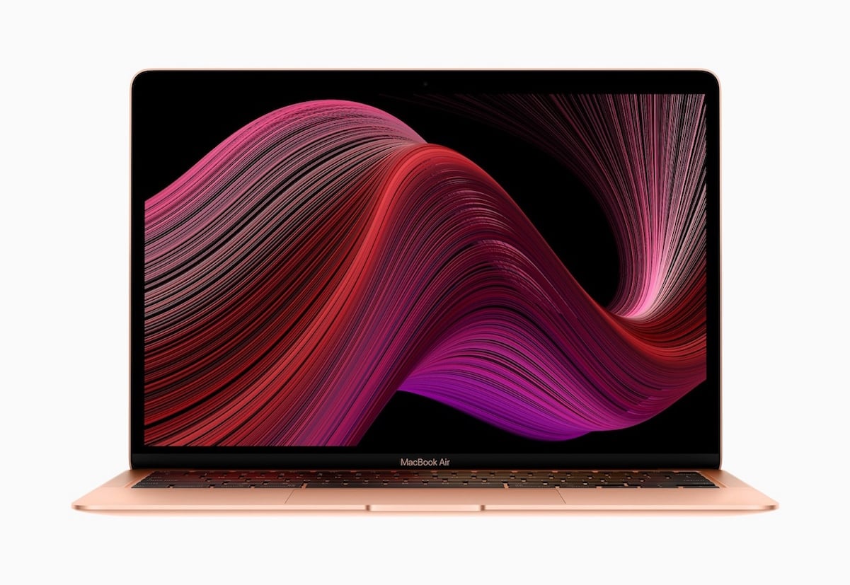 MacBook Air 2020: bàn phím Magic Keyboard, CPU Intel thế hệ 10, giá từ 1.000 USD