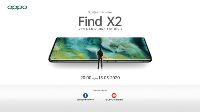 Mời xem trực tuyến lễ ra mắt OPPO Find X2 / Find X2 Pro