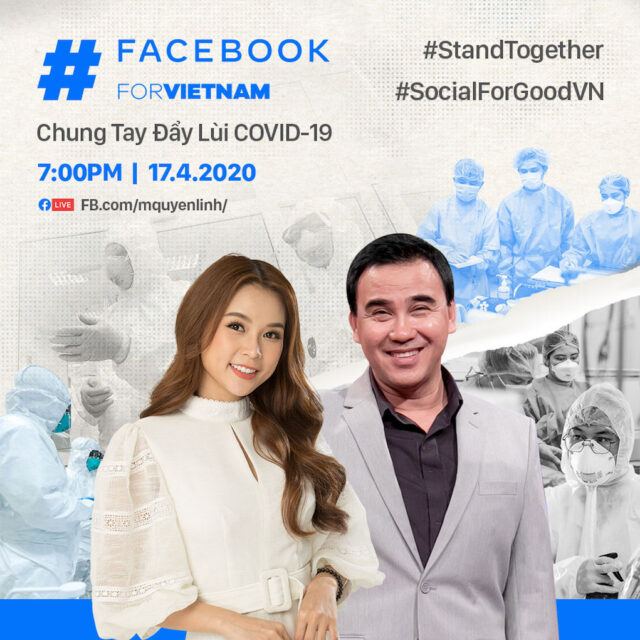 Facebook ra mắt chương trình livestream #SocialForGoodVN - Chung tay đẩy lùi COVID-19 Facebook ra mắt chương trình livestream #SocialForGoodVN - Chung tay đẩy lùi COVID-19