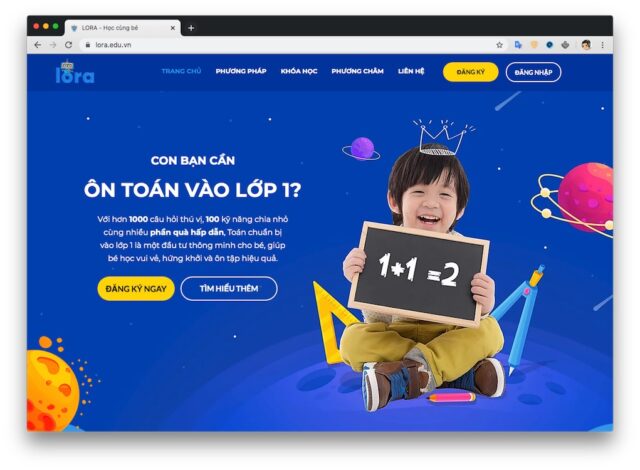 Website học trực tuyến Lora tặng miễn phí 100% khóa học Toán cho bé trong mùa dịch COVID-19 Website học trực tuyến Lora tặng miễn phí 100% khóa học Toán cho bé trong mùa dịch COVID-19