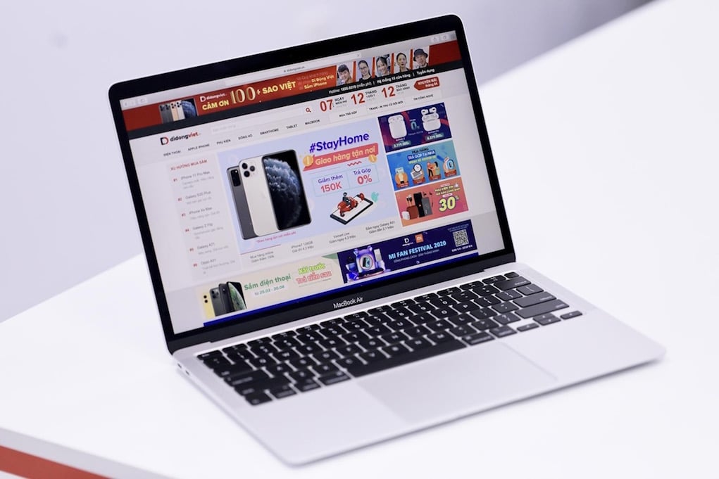 Macbook Air 2020 về Việt Nam giá gần 28 triệu đồng Macbook Air 2020 về Việt Nam giá gần 28 triệu đồng