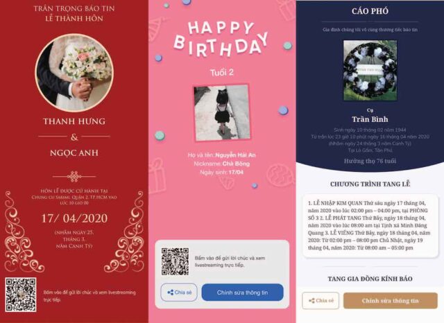 Zalo ra mắt tính năng sự kiện trực tuyến trong mùa COVID-19 Zalo ra mắt tính năng sự kiện trực tuyến trong mùa COVID-19