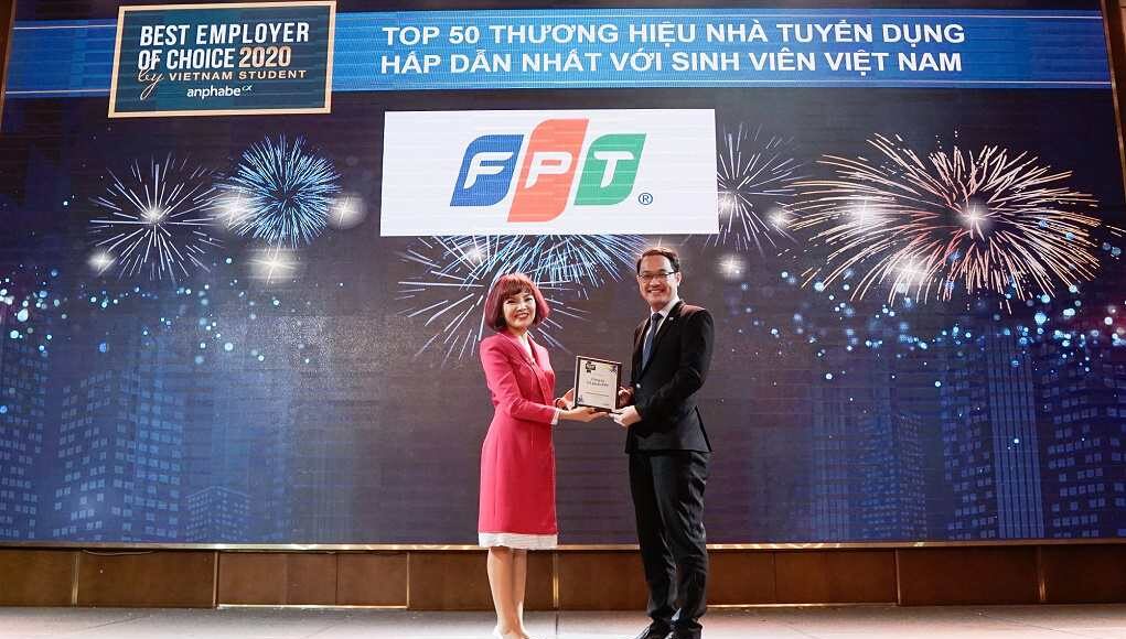 FPT là nhà tuyển dụng lĩnh vực CNTT hấp dẫn nhất với sinh viên Việt Nam