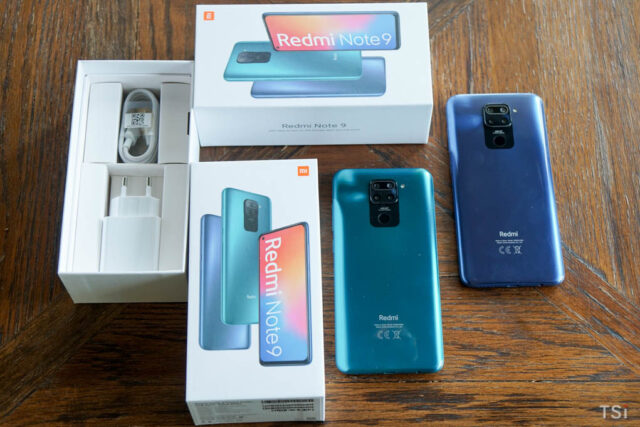 Ảnh mở hộp Xiaomi Redmi Note 9 và Redmi Note 9 Pro