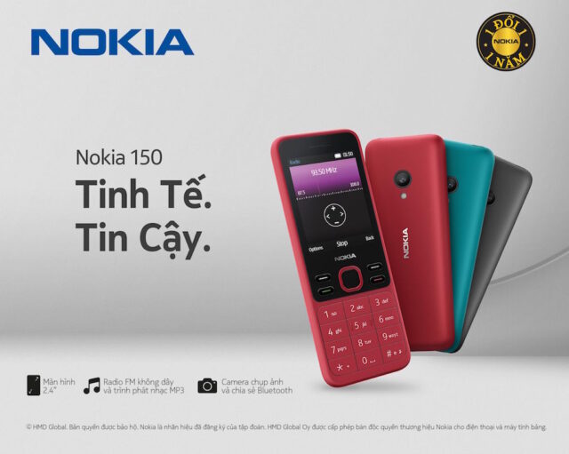 Ra mắt Nokia 150 (2020), điện thoại phổ thông cho mọi hoạt động trong ngày