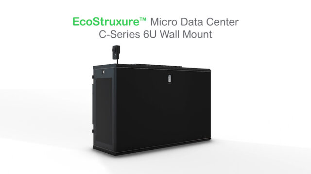 Schneider Electric giới thiệu tiểu trung tâm dữ liệu EcoStruxure 6U Wall Mount