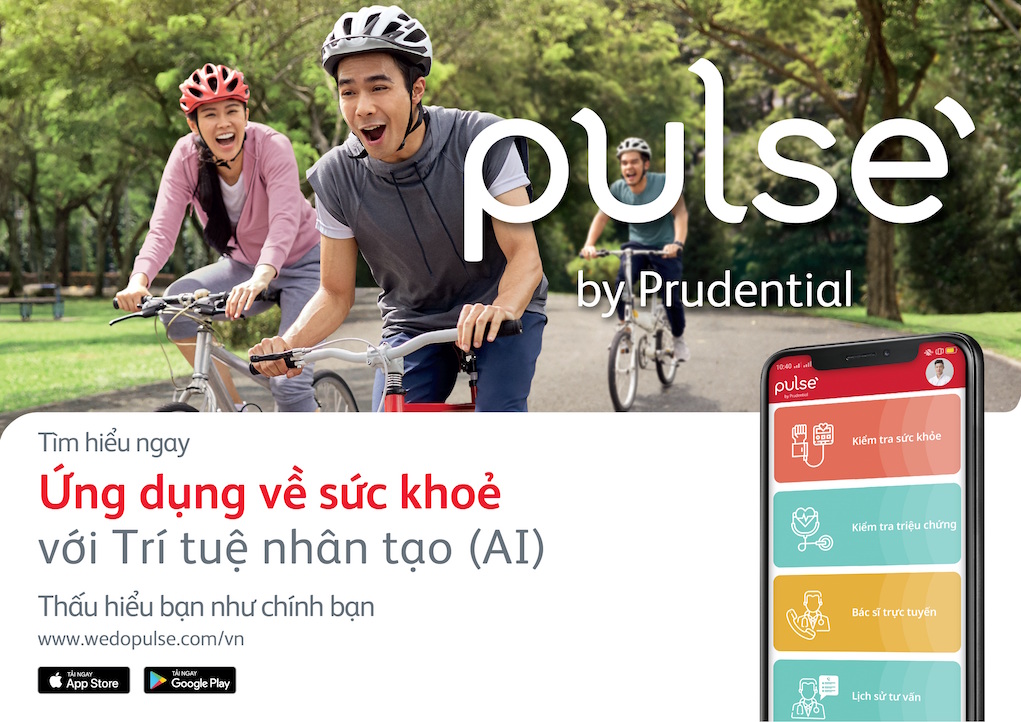 Ra mắt ứng dụng chăm sóc sức khỏe Pulse by Prudential