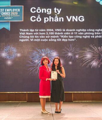 VNG đạt top 2 thương hiệu nhà tuyển dụng được sinh viên CNTT yêu thích