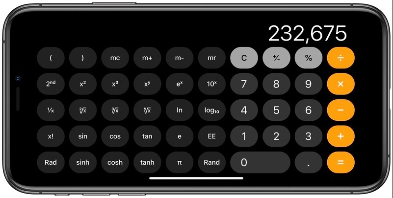 5 mẹo sử dụng ứng dụng Máy tính trên iPhone đơn giản và nhanh chóng