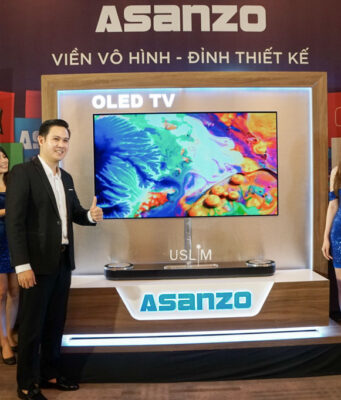 Asanzo ra mắt TV uSlim dùng màn OLED siêu mỏng, giá 96 triệu đồng Asanzo ra mắt TV uSlim dùng màn OLED siêu mỏng, giá 96 triệu đồng