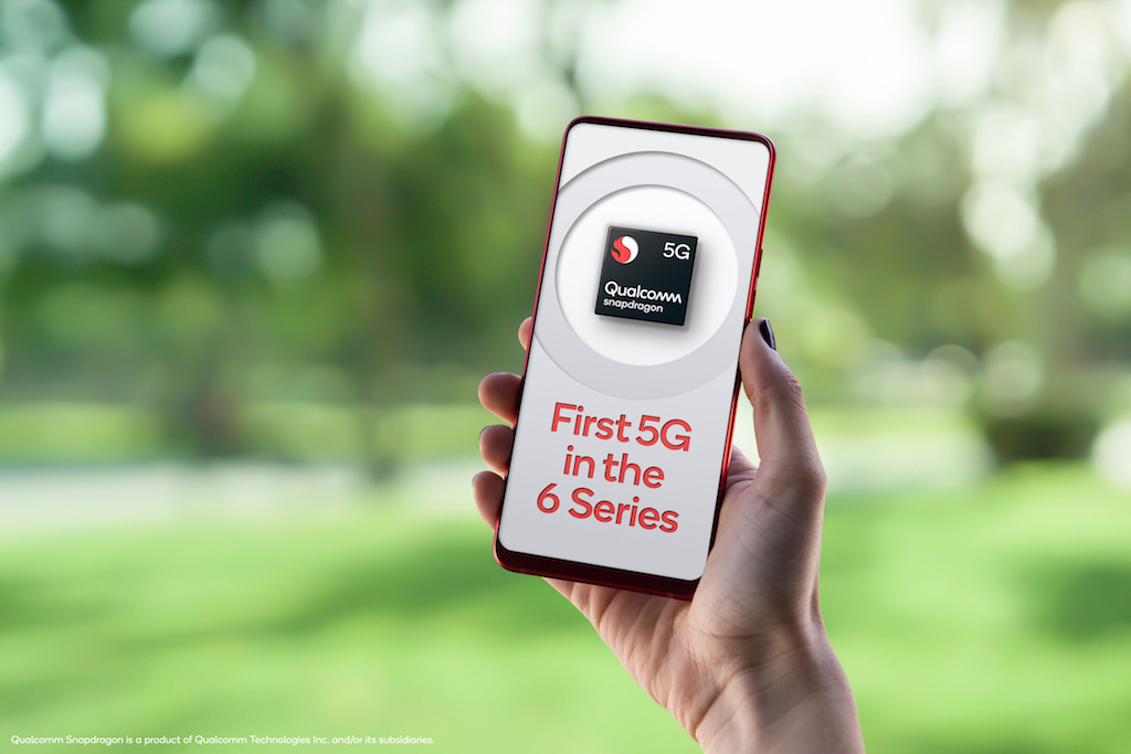 Qualcomm giới thiệu Snapdragon 6-Series 5G đầu tiên 