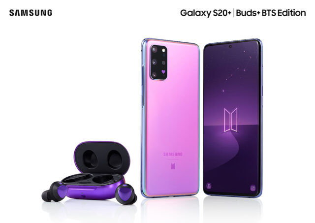 Samsung ra mắt phiên bản đặc biệt Galaxy S20+ BTS Samsung ra mắt phiên bản đặc biệt Galaxy S20+ BTS