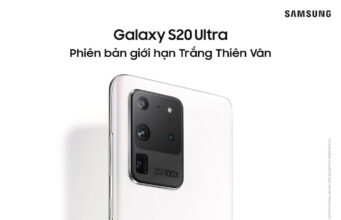 Samsung Galaxy S20 Ultra có thêm bản giới hạn màu Trắng Thiên Vân Samsung Galaxy S20 Ultra có thêm bản giới hạn màu Trắng Thiên Vân