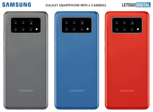 Samsung dự định phát triển smartphone có đến 6 camera sau