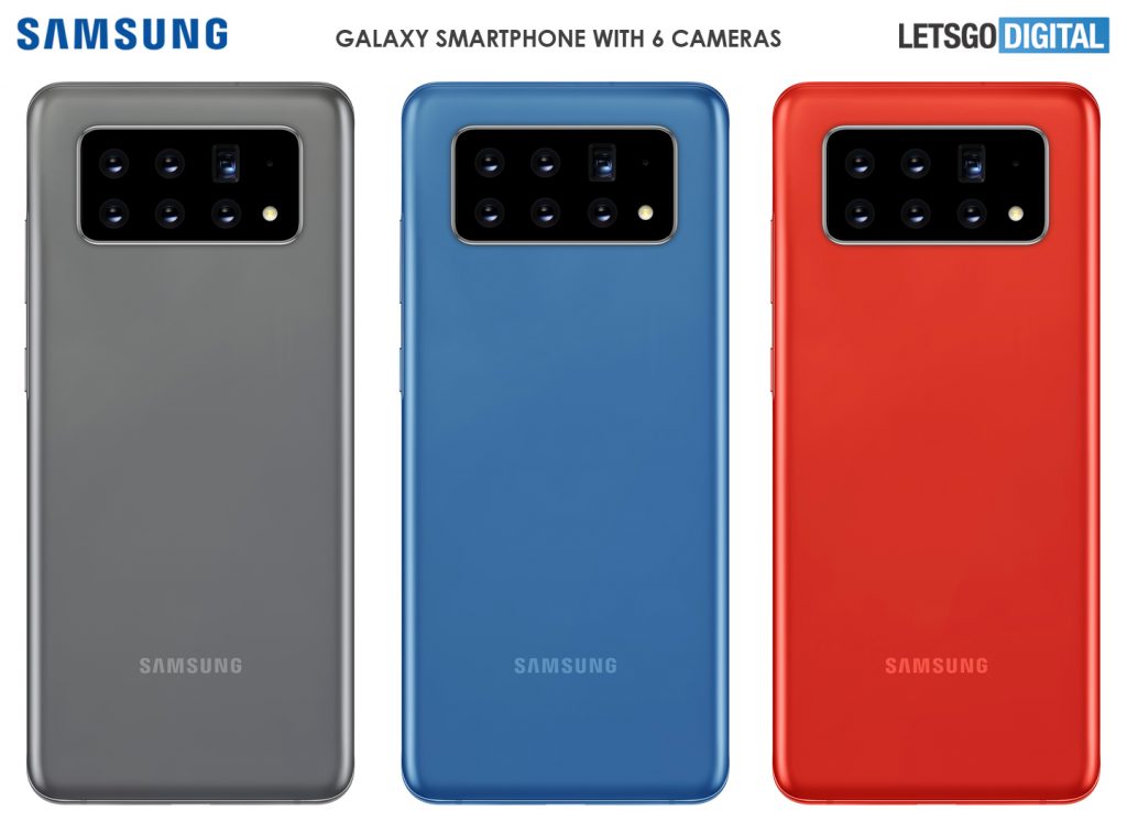 Samsung dự định phát triển smartphone có đến 6 camera sau