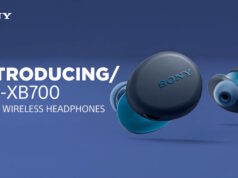 Ra máy tai nghe Sony Extra Bass True Wireless WF-XB700