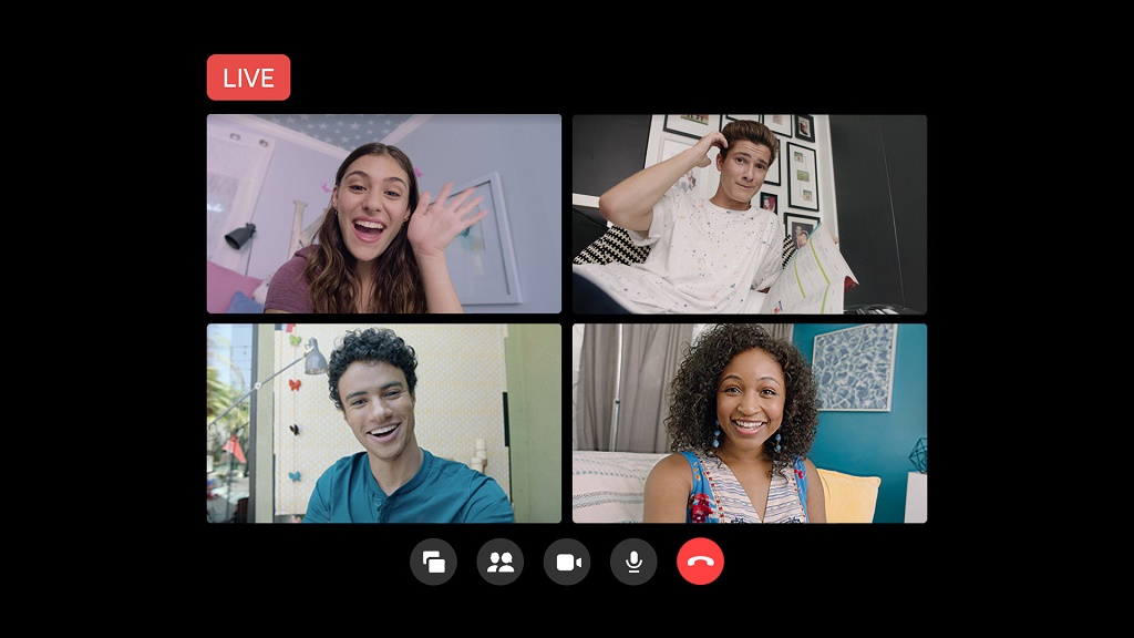 Facebook bắt đầu cho phát trực tiếp cuộc gọi trong Messenger Rooms