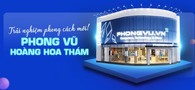 Phong Vũ khai trương Showroom Hoàng Hoa Thám Phong Vũ khai trương Showroom Hoàng Hoa Thám