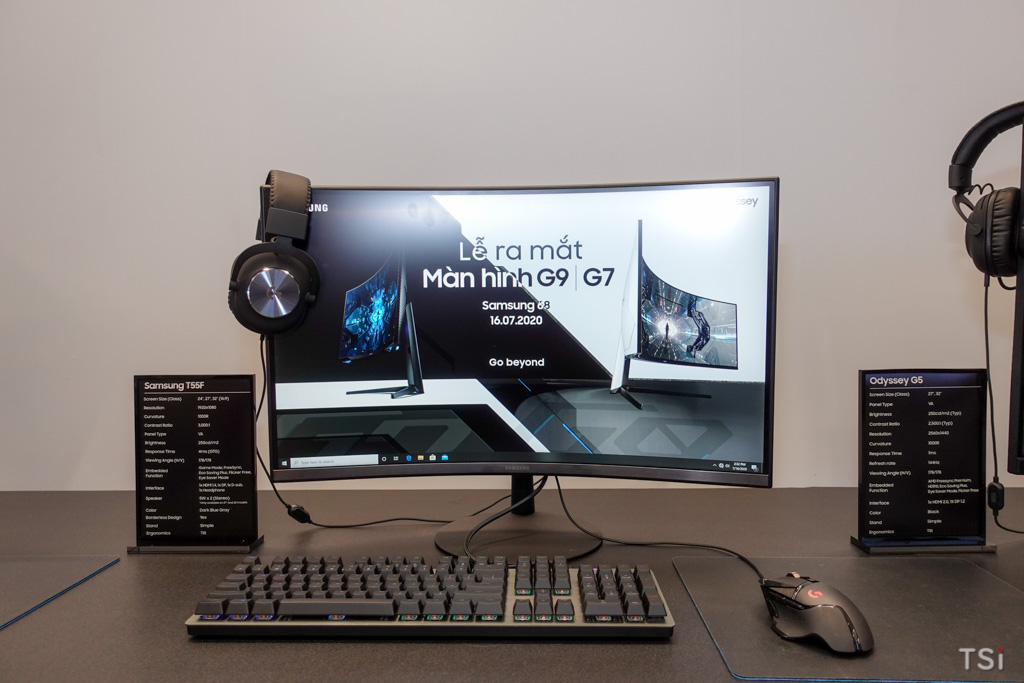 Samsung bán ra màn hình gaming cong Odyssey G7 và G9, giá từ 25,8 triệu đồng