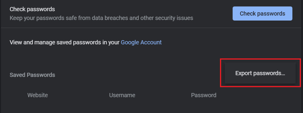 Làm thế nào để chuyển mật khẩu từ các trình duyệt khác sang Google Chrome?