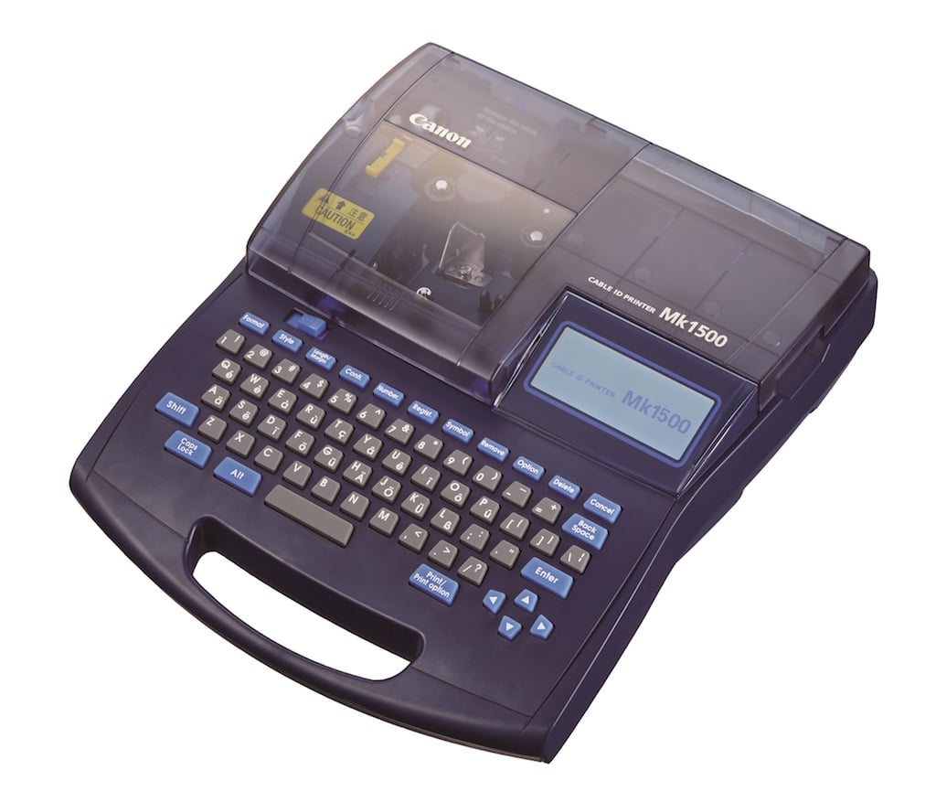 Canon ra mắt 2 máy in mã trên dây cáp Mk2600 và Mk1500 Canon ra mắt 2 máy in mã trên dây cáp Mk2600 và Mk1500