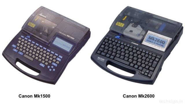 Canon ra mắt 2 máy in mã trên dây cáp Mk2600 và Mk1500