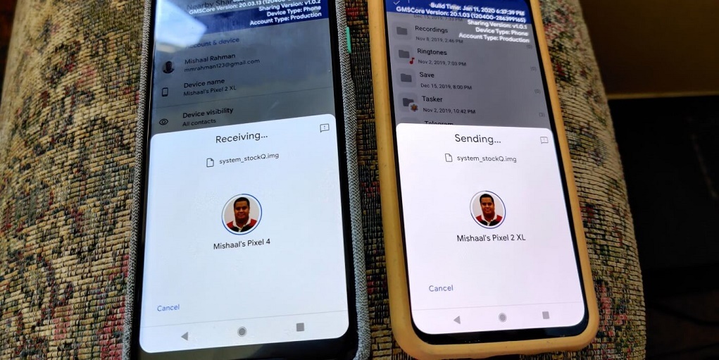 Dùng Nearby Share để chia sẻ tập tin nhanh chóng giữa các thiết bị Android