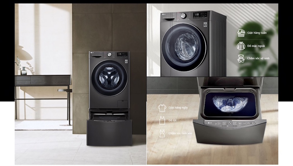 Ra mắt dòng máy giặt dùng trí thông minh nhân tạo LG AI DD