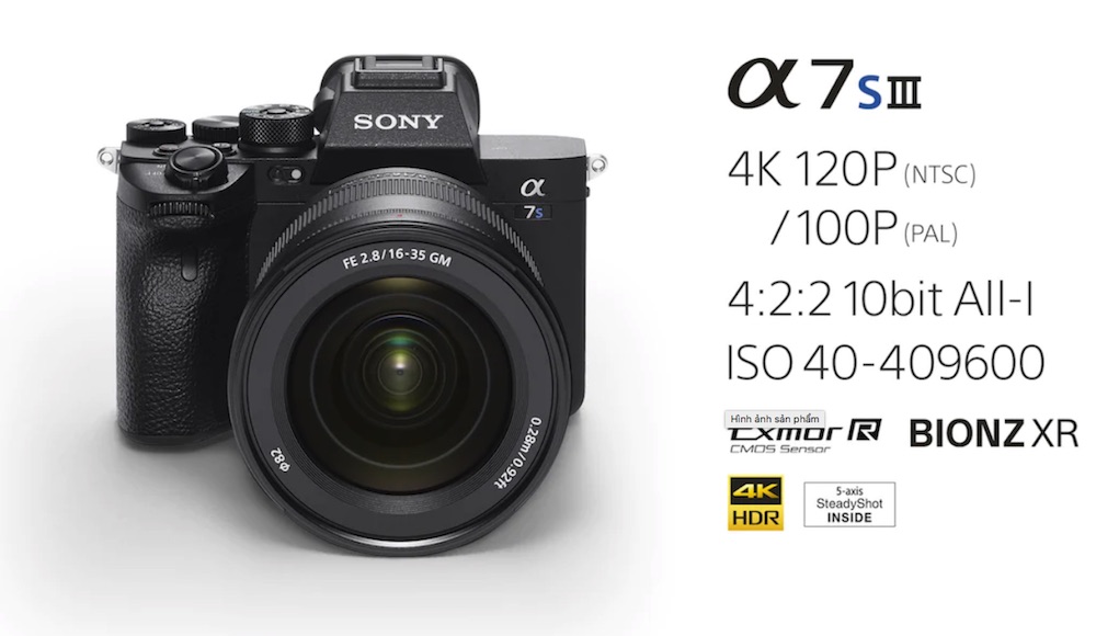 Sony Alpha 7S III ra mắt thị trường Việt, giá 83 triệu đồng
