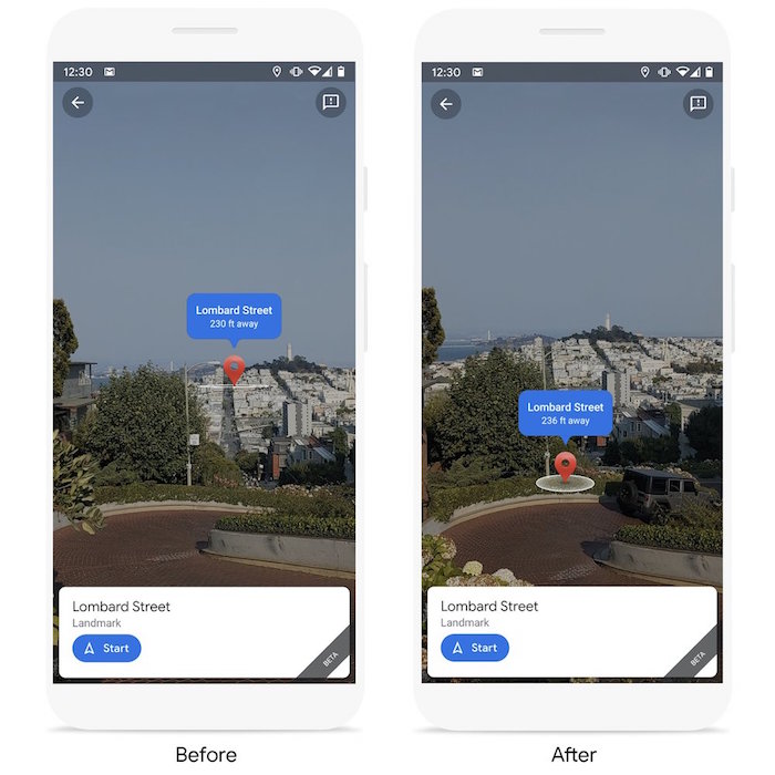 Google Maps vừa nâng cấp tính năng thực tế ảo Live View