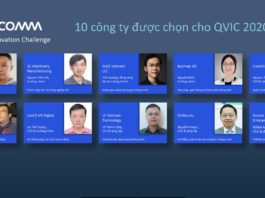 Top 10 công ty vượt qua vòng sơ khảo cuộc thi Đổi mới sáng tạo Qualcomm Việt Nam 2020