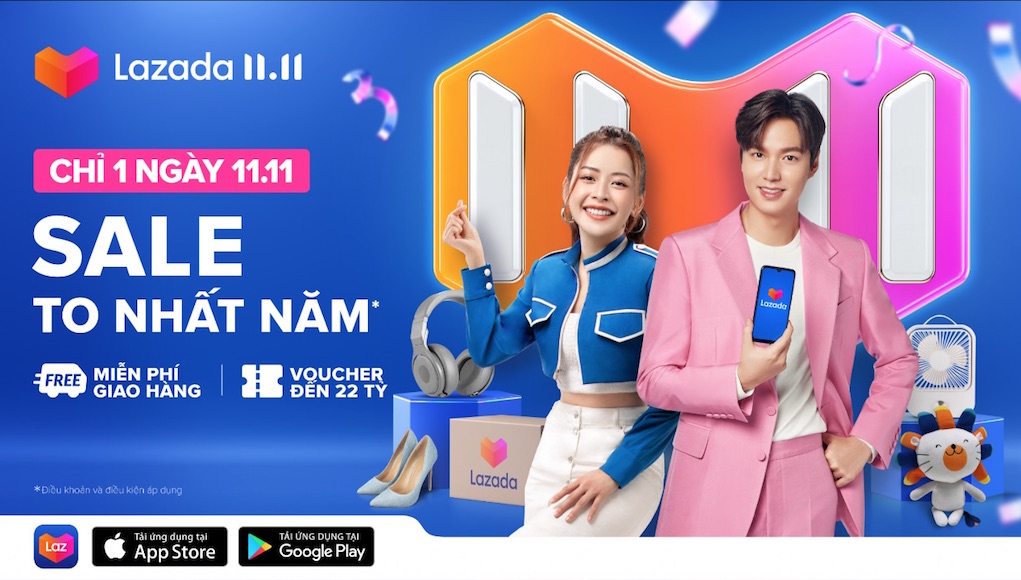 Lazada khởi động mùa lễ hội mua sắm 11.11