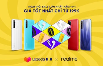 Realme tung chương trình ưu đãi ngày hội siêu sale 11/11