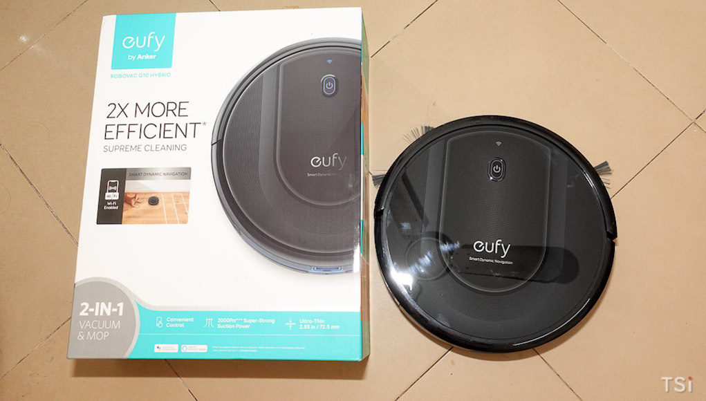 Robot hút bụi lau nhà Eufy RoboVac G10 Hybrid: trợ lý cần mẫn giải phóng việc lau dọn sàn nhà