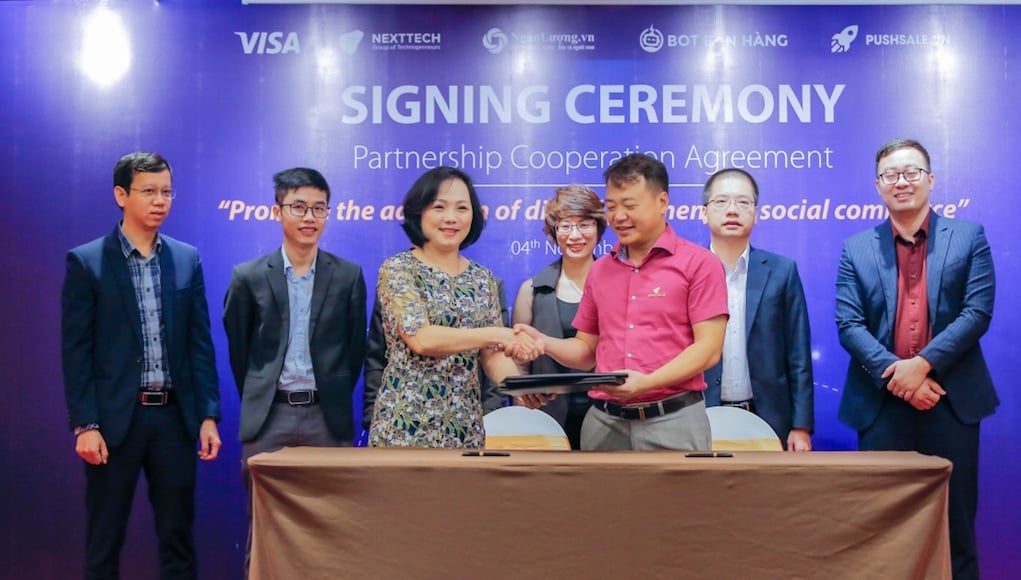 Visa và NextTech hợp tác thúc đẩy thanh toán số trong kinh doanh trên các nền tảng xã hội