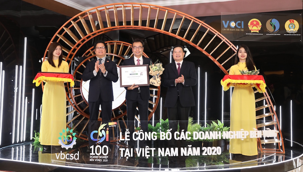 Digiworld vào Top 100 doanh nghiệp phát triển bền vững 2020