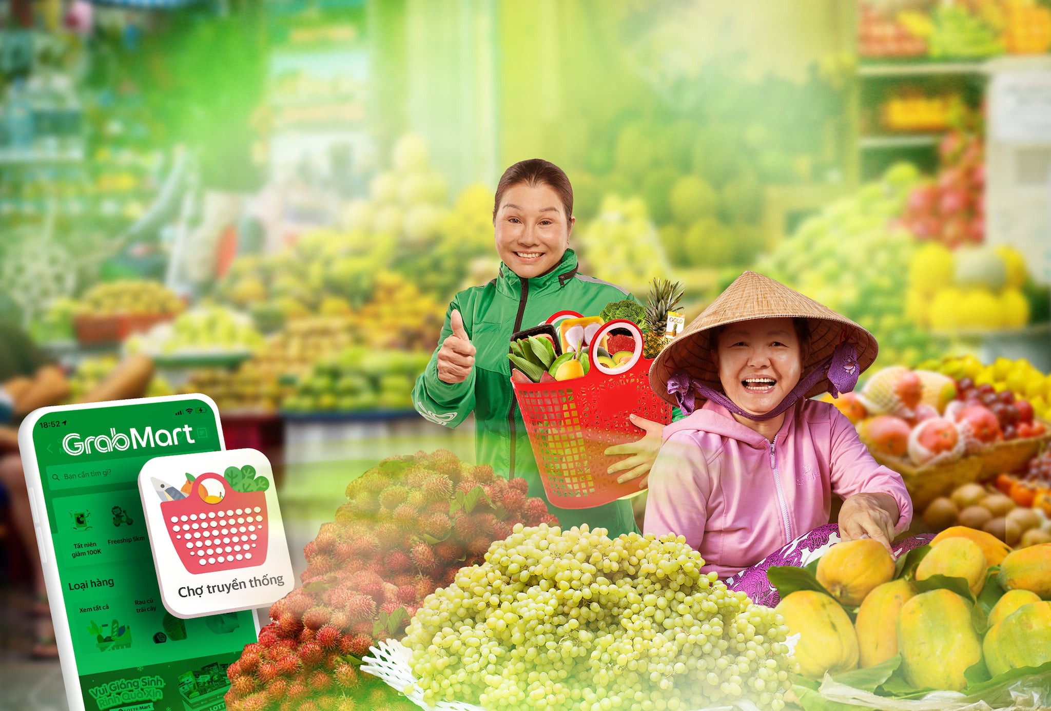 Grab triển khai sáng kiến số hóa chợ truyền thống, hỗ trợ tiểu thương trong giai đoạn bình thường mới Grab triển khai sáng kiến số hóa chợ truyền thống, hỗ trợ tiểu thương trong giai đoạn bình thường mới