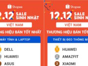 Huawei gặt hái thành tích cao trong dịp lễ hội mua sắm 12.12 trên Shopee và Lazada