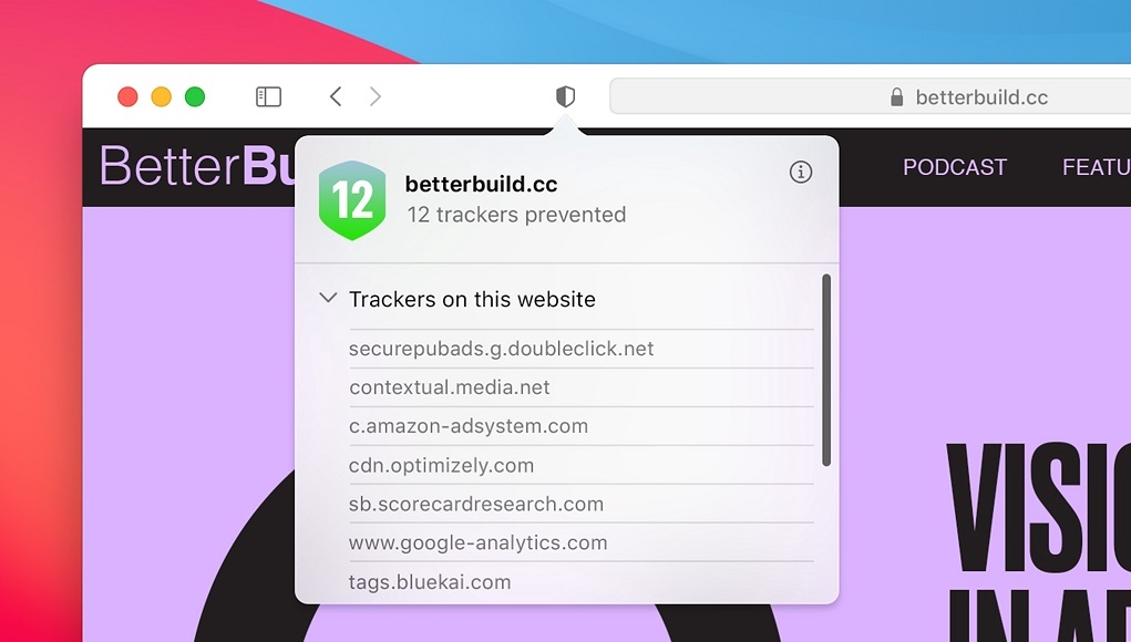 Ngăn các trang web theo dõi bạn trên iOS 14 và Big Sur