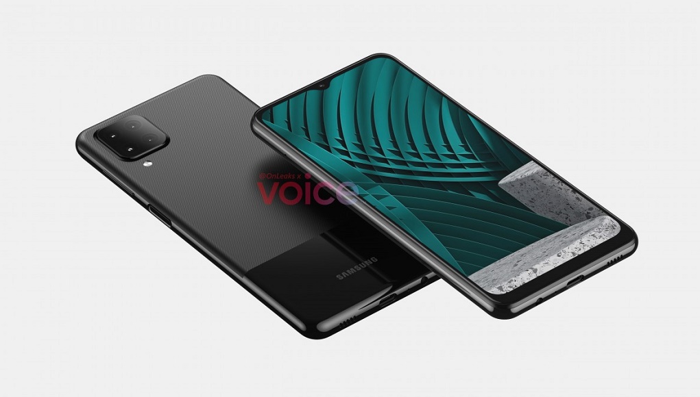 Samsung Galaxy M12 sẽ có pin 6.000 mAh, màn hình giọt nước 6,5 inch và cụm 4 camera sau