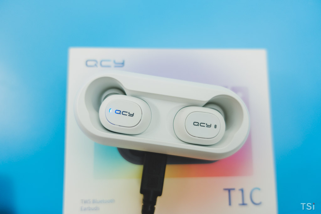 Tai nghe không dây true wireless QCY-T1C từ Xiaomi