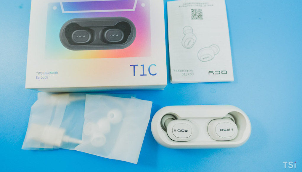 Tai nghe không dây true wireless QCY-T1C từ Xiaomi