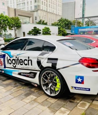 Trải nghiệm đua xe với bộ vô lăng giả lập G29 của Logitech G tại sự kiện BimmerFest 2020