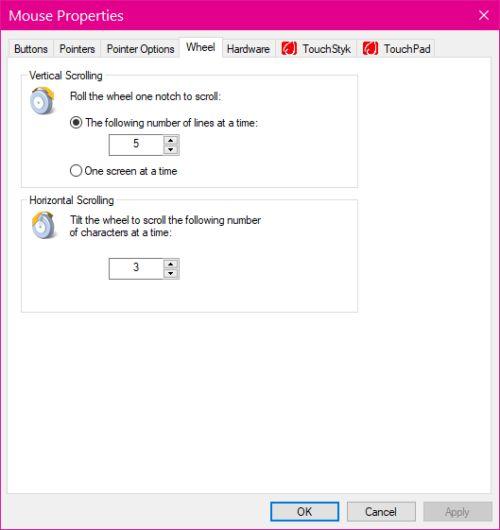 Tùy chỉnh cài đặt chuột và bàn di chuột trên Windows 10