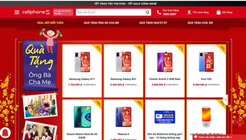 Cùng CellphoneS Tết này trao yêu thương, gắn kết tình thân gia đình